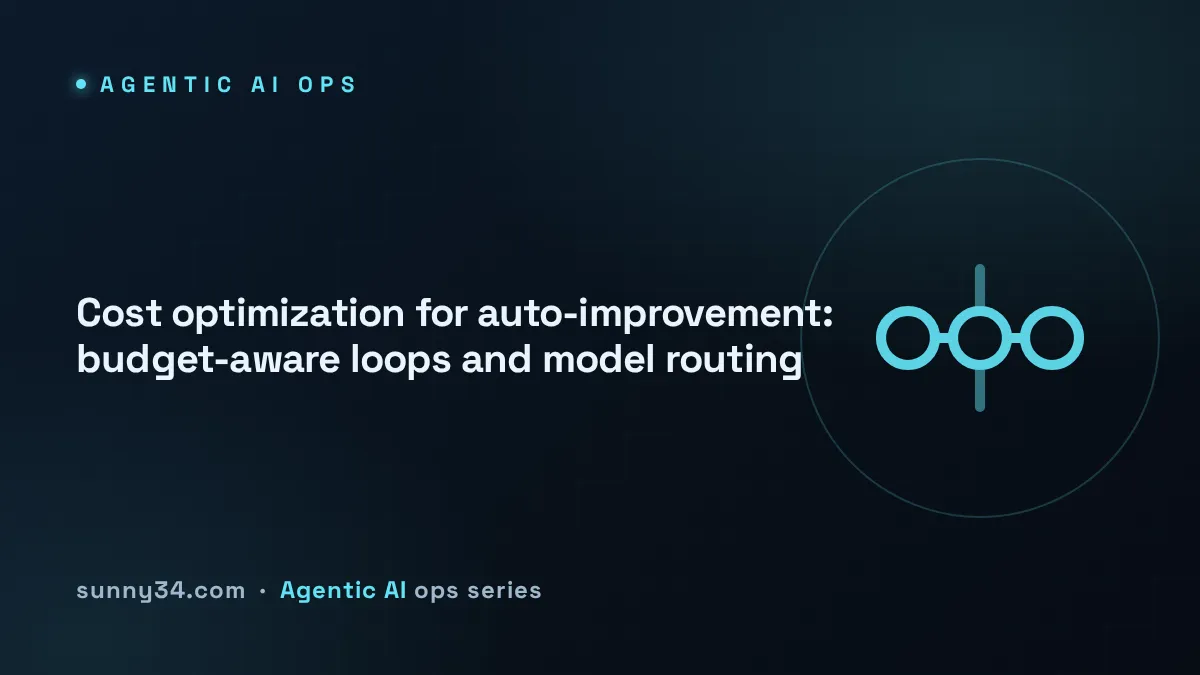 Cost Optimization for Auto-Improvement Loops thumbnail