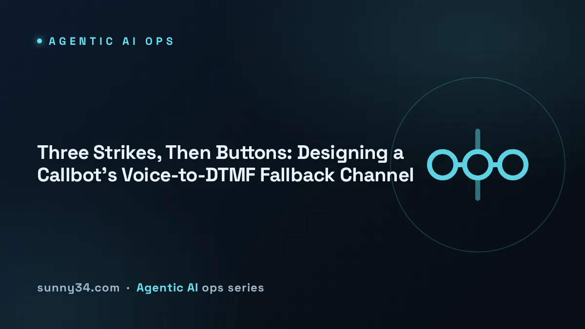 Three Strikes, Then Buttons: Designing a Callbot's Voice-to-DTMF Fallback Channel thumbnail