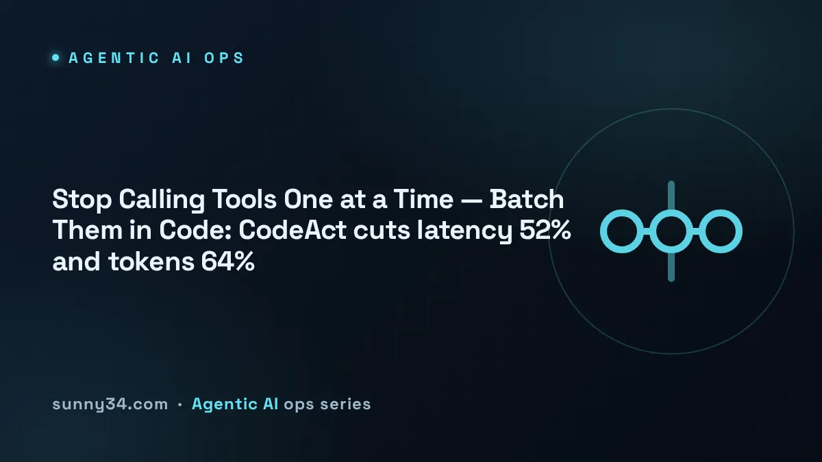 Stop Calling Tools One at a Time — Batch Them in Code thumbnail