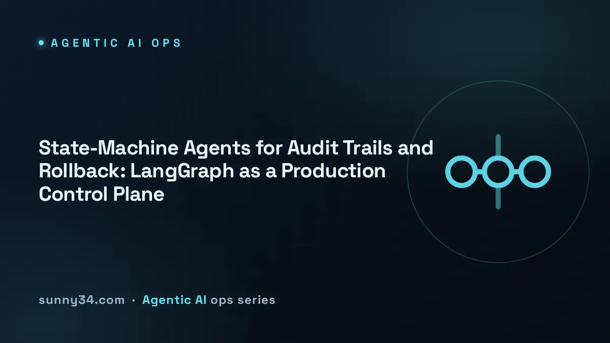 State-Machine Agents for Audit Trails and Rollback thumbnail