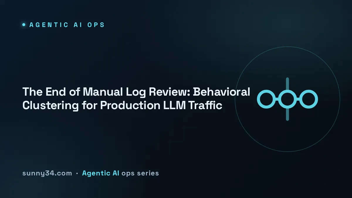 The End of Manual Log Review: Behavioral Clustering for Production LLM Traffic thumbnail