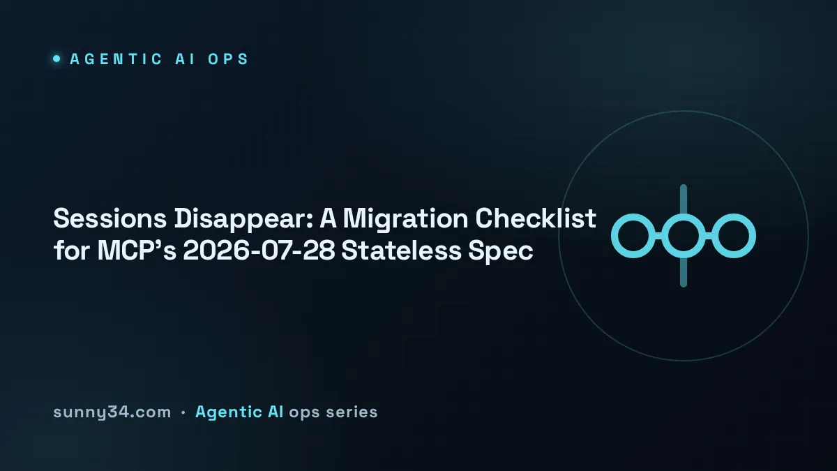 Sessions Disappear: MCP stateless migration checklist thumbnail