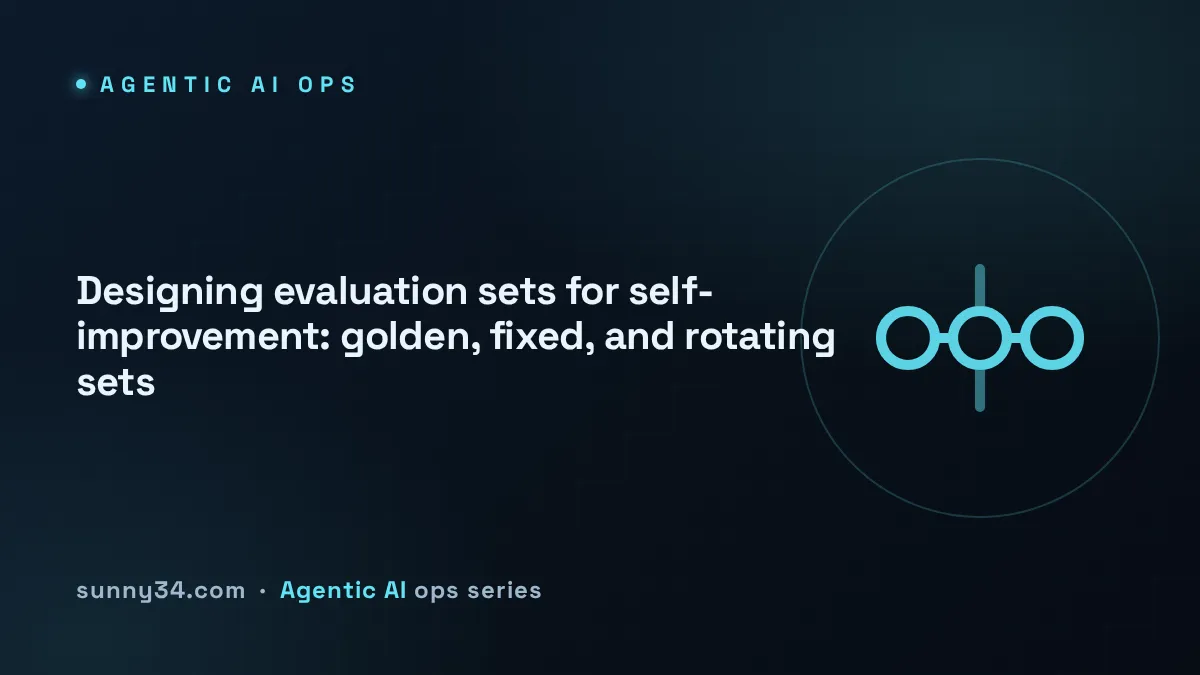 Designing Evaluation Sets for Self-Improvement thumbnail