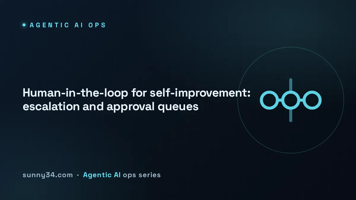 Human-in-the-Loop Design for Self-Improvement thumbnail